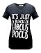 Women's Plus Size Letter Print It's Just a Bunch of Hocus Pocus Tee Funny Halloween Trendy T Shirt Tops Tee Blouse 1X Gray 14 16 Plus