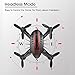 DROCON Hacker Drone, RC Quadcopter Micro Mini Drone with 720P HD Camera, Headless Mode, Easy to Trim, 360 Degree Flip