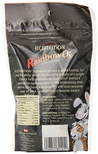 Ecotrition Small Animal Rainbow O'S, 4 Ounces (P-84121)