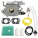 Mckin 588171156 C1Q-EL24 Carburetor fits Husqvarna 123L 223L 322C 322L 322R 323C 323L 323LD 325L 326L 326LX 326LS Trimmer Weed Eater Parts 503283401 with Air Filter Tune Up Kit
