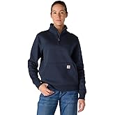 Carhartt Women's Relaxed Fit Midweight Quarter-Zip Mock-Neck Sweatshirt