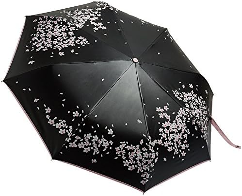 RENZER Travel Umbrella Compact Rain Umbrella Windproof for Women Automatic Open/close Durability Cherry Sunny Umbrellas