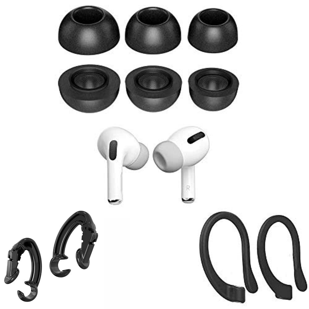 Crysendo Memory Foam + Earhook Holder + Adjustable Earhook Eartips