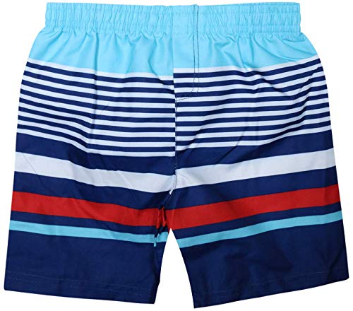 Sweet & Soft Baby Boys 4-Piece Rash Guard and Trunk Swimsuit Set (Infant/Toddler) (Surf Board Shark, 18 Months)'