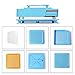 Yarachel 100 Holes Capsule Holding Tray - Filling Machine Tool For #0 Gelatin, Veggie Capsules, Vitamins, Coffee Powder Herbs