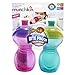 Munchkin Click Lock Bite Proof Sippy Cup, Green/Pink, 9 Ounce, 2 Count