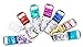 ROOSSI 2PCS/Pack Reversible Sequin Bracelets Mermaid Wristband Cuff Children Bracelets Plush Toys Party Favors Birthday Gifts D