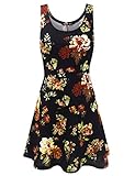 Thanth Women Floral Spring Garden Party Picnic Dress Party Cocktail Dress