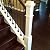 Iron Baluster Shoes (10-Pack) for use with 1/2" Scroll Basket Twist Knuckle Stair Balusters - Metal Slant Angled Pitch Shoes (Satin Black)