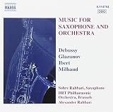 MUSIC FOR SAXOPHONE AND ORCHESTRA                  image