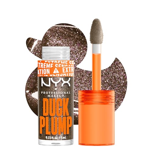 NYX PROFESSIONAL MAKEUP Duck Plump High Pigment Lip Gloss, Lip... 51nqbxL9uOL