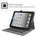 Fintie Case for iPad 4th Generation/iPad 3rd Gen (2012 Model), iPad 2 (2011 Model) 9.7 inch Tablet - [Corner Protection] Multi-Angle Viewing Smart Cover w/Pocket Auto Sleep/Wake, Blossom