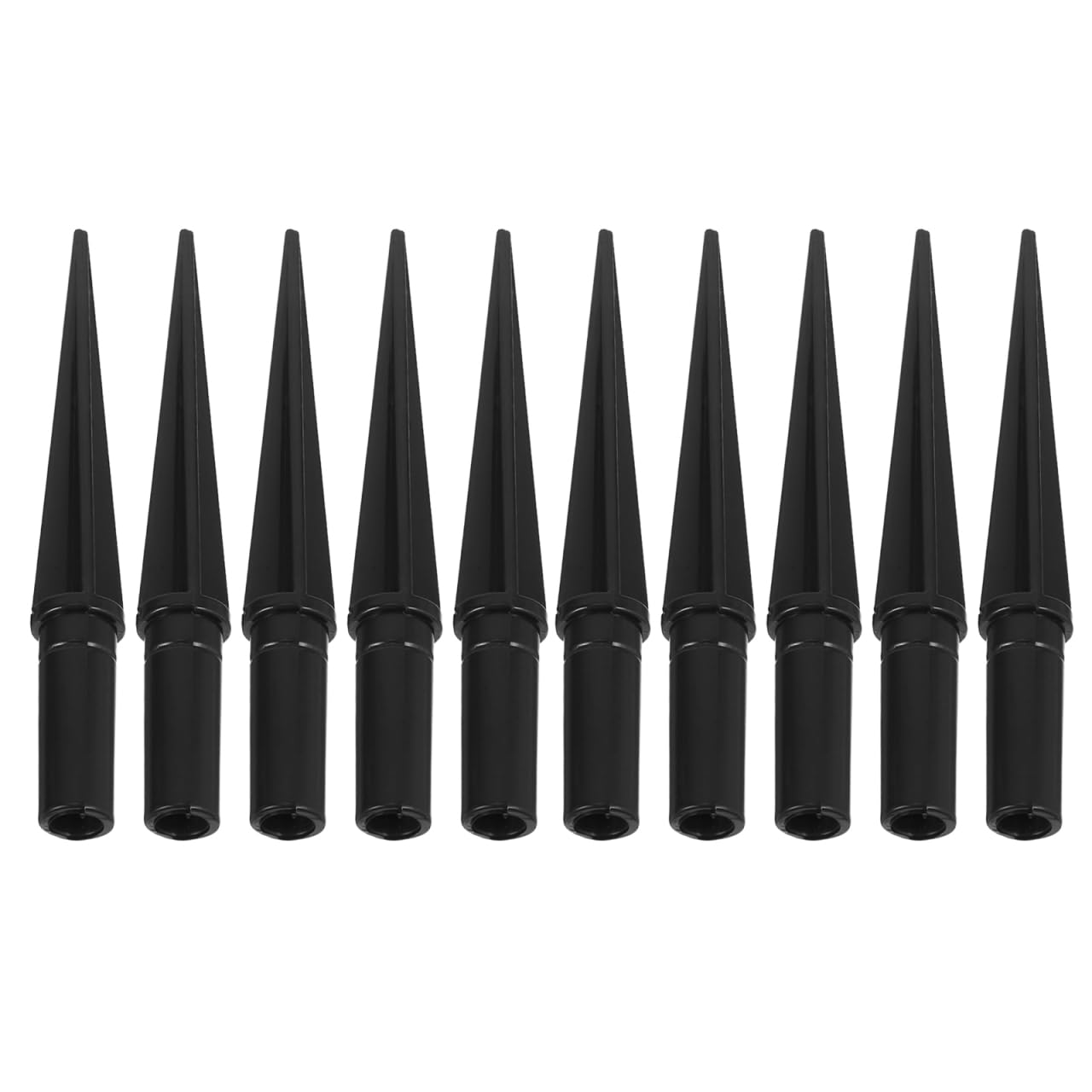 Happyyami 10pcs Garden Lamp Stake Replacement Plastic Solar Light Spikes for Easy Installation Weather Resistance Sturdy Outdoor Light Stakes for Enhanced Garden Lighting
