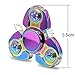 JINYAO Fidget Spinner Toy Relieve Stress High Speed Focus Toy for Killing Time (Rainbow-B)
