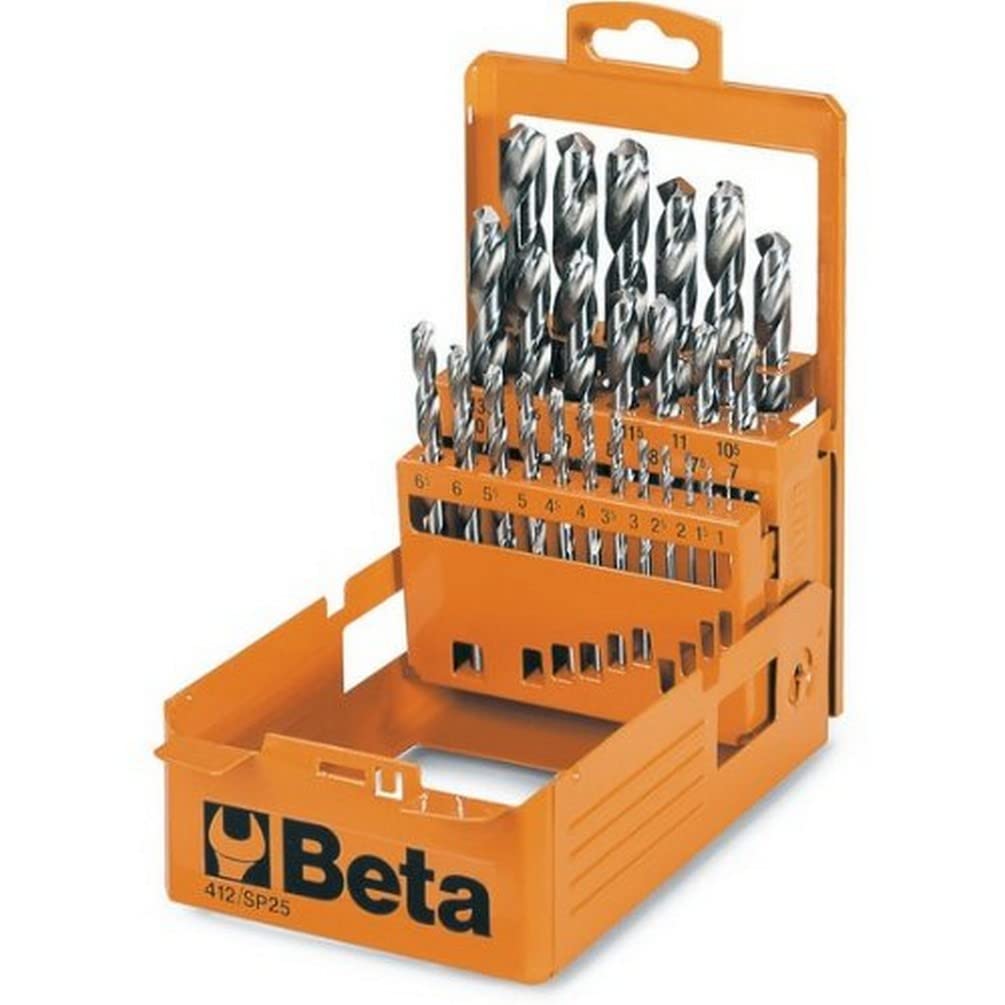 Beta 4120449 Jobber Drill, 1-13mm x 0.25mm, 49 Piece