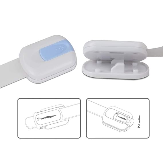 BUYGOO 8 Piezas Bloqueo de Seguridad para Bebés Ajustables Cierre ...