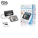 Firhealth Automatic Digital Upper Arm Blood Pressure Monitor Clinically Validated Sphygmomanometer, FDA Approved (Black)