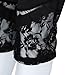 Fashion Women Yoga Leggings Lace Plus Size Skinny Sport Pants Exercise Trousers