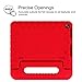 Fintie Case for Amazon Fire HD 8 (2016 6th Generation), [Kiddie Series] Shock Proof Light Weight Convertible Handle Stand Cover Kids Friendly for Fire HD 8 Tablet (2016 6th Gen Only), Red