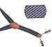 REFINEMMEE Trucker Side Clip Suspenders X-back for Hunting/Long Haul Truckers/Policemen/Bikers/Contractors,2