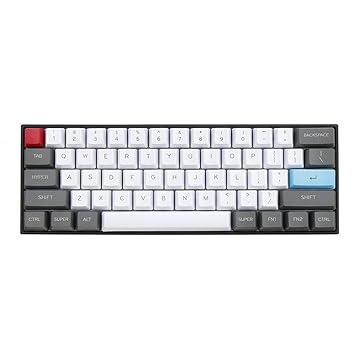 Amazon Kiseng 厚いキーキャップ 60メカニカルキーボード用