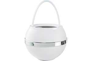 Crystal Quest Bath Ball Water Filter for Bathtub - 3-Stage Filtration, Removes Chlorine, Chloramine & Byproducts, 2,500 Gallons, BPA Free, pH Balanced Water, Fits Most Tubs, Easy Install - White