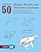 Draw 50 Sharks, Whales, and Other Sea Creatures: The Step-by-Step Way to Draw Great White Sharks, Killer Whales, Barracudas, Seahorses, Seals, and More...
