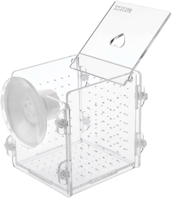 LANDUM 1 Piece Fish Breeding Isolation Box Fish Tank Aquarium Incubator Breeder For Baby Fish