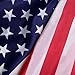 G128 - U.S. Polyester US Flag 3x5 Ft Printed Stars and Stripes Brass Grommets 150D Quality Polyester American Flag Indoor/Outdoor - Much Thicker and More Durable than 100D and 75D Polyester