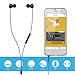 Earphones,TechRise Stereo in-ear Headphone Headset Earphone Microphone ,High Definition,Tangle Free, Noise Isolating,HEAVY DEEP BASS for iPhones, iPads,Android, LG, PC Laptop, and More-Metal Black