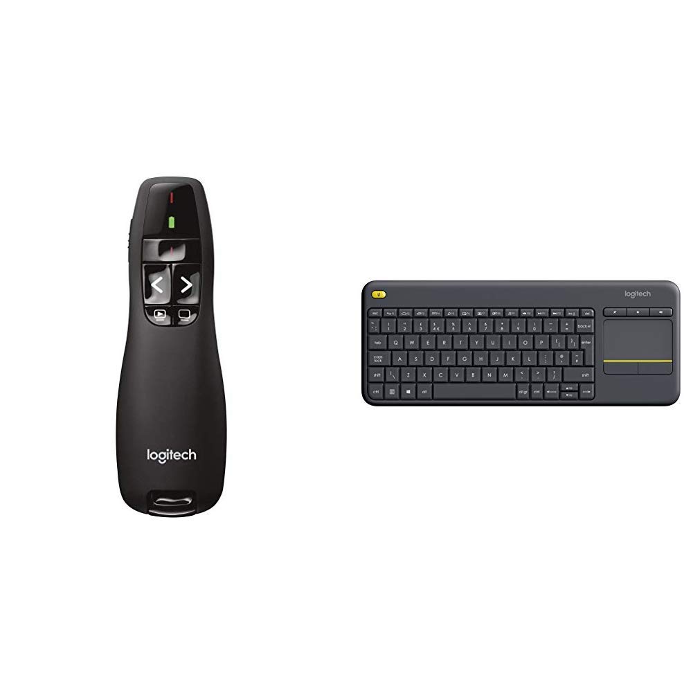 Logitech R400 Wireless Presenter/Presentation Clicker, Intuitive