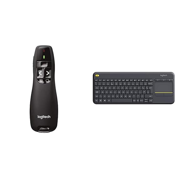 Logitech R400 Wireless Presenter/Presentation Clicker, Intuitive