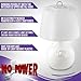 Perfect Life Ideas Cordless Battery Operated Lamp Wireless Motion Sensor Night Light as Small LED Battery Powered Lamp with 3 Setting Modes - Portable Battery Lamps for Home Indoor and Outdoor Use
