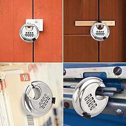 Rohuis Round Combination Lock, Uncuttable