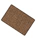 Door Mat for Indoor Outdoor Super Absorbs Mud Doormat for Small Front Door Outside Floor Dirt Trapper Mats Polyester Fiber Entrance Rug15.5''X23'' Shoes Scraper Super Grip Rubber Backing Non Slip Brow