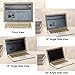 CenterZ 15.6 inch 16:9 Laptop Screen Privacy Filter, Removable Reusable Antiglare 60° Visible Angle Widescreen Monitor Protector Film for Lenovo, Dell, Samsung, HP, Acer Notebook (Black, 344×194)thumb 2