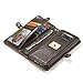 AKHVRS Note8 Case Wallet, Handmade Flip Folding Leather Phone Case Wallet with Card Slot and Magnetic Case Detachable for Samsung Galaxy Note 8 - Brown