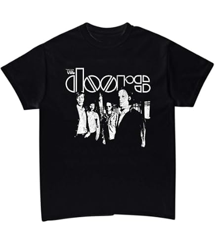 The Doors ブラック Tシャツ Lサイズ Amazon.com: The Doors T Shirt Jim Morrison Collapsed Band Logo