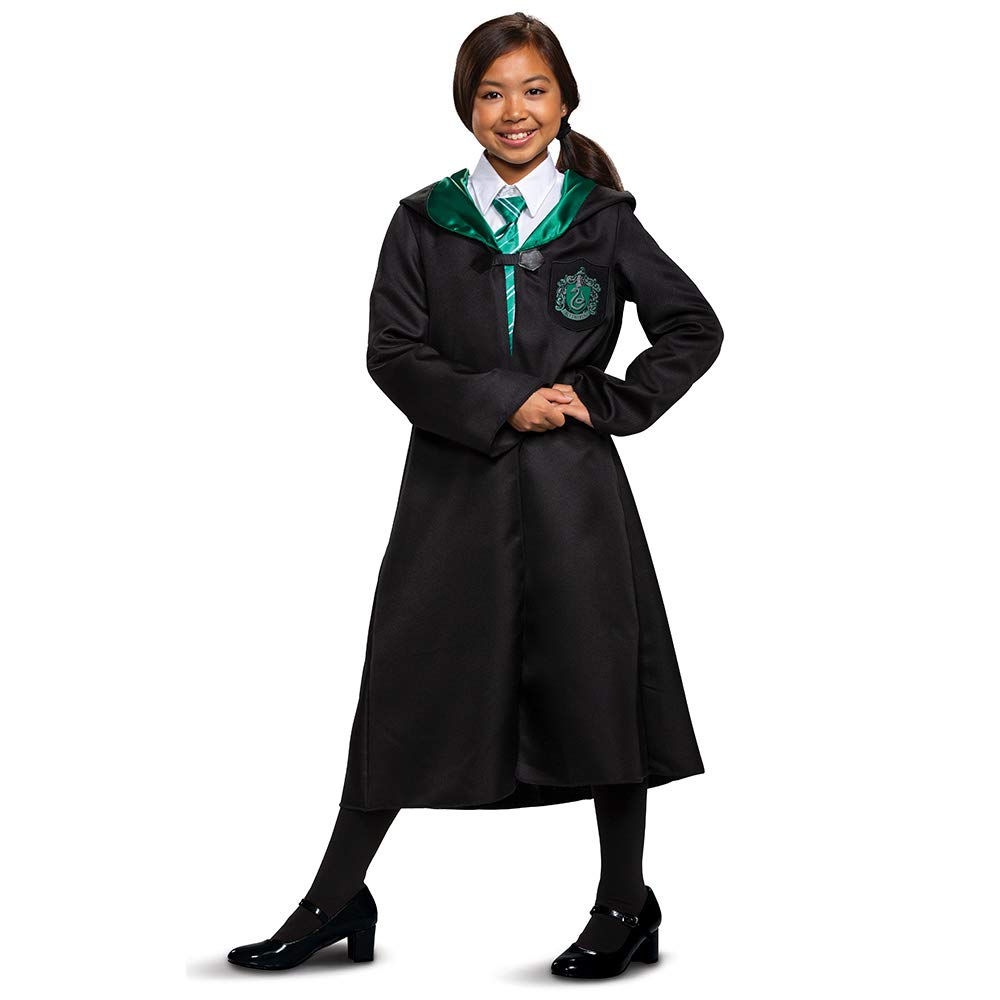 Disguise Harry Potter Robe, Official Hogwarts Wizarding World Costume Robes, Classic Kids Size Dress Up Accessory