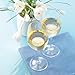 Teroforma Wine Twirls Chilling Cubes - 4 PC Set w/ Storage Bag