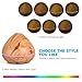 Adoric Aromatherapy Essential Oil Diffuser 400ml, Ultrasonic Cool Mist Humidifier - Whisper Quiet Operation & Waterless Auto Shut-off - 4 Timer Settings & 2 Mist Mode - Color Changing - Wood Grain