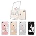 iPhone 8 Case, iPhone 7 Case, Cute iPhone 7 Case, MOSNOVO Cute Elephant Pattern Clear Design Printed Transparent Back with TPU Bumper Protective Case Cover for Apple iPhone 7 (2016) / iPhone 8 (2017)