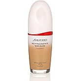 Shiseido RevitalEssence Skin Glow Foundation SPF 30, 350 Maple - Buildable, Medium Coverage - 24-HR Hydration & 12-HR Wear - Transfer, Crease & Fade Resistant - Non-Comedogenic - All Skin Types