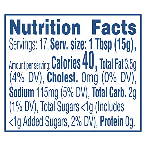 HELLMANN’S SAUCE FOR A DELICIOUS CONDIMENT, DIP AND DRESSING ROASTED GARLIC GLUTEN FREE, DAIRY FREE, NO ARTIFICIAL FLAVORS, NO HIGH-FRUCTOSE CORN SYRUP 9 OZ