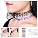 FENICAL Choker Necklace Stretch Gothic Tattoo Henna Elastic Choker Necklace Set 12-Pack