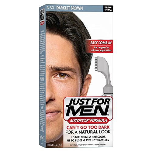 Just For Men Autostop Color #A-50 Darkest Brown (6 Pack)