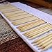 80 Pc Set of Bamboo Double Point Knitting Needles By Curtzy - Hook and Needle Kit in Free Cotton Storage Case - The Best Set for Beginners and Professionals.