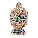 Design Toscano The Royal Garden Ladybug Enameled Egg in Lavender