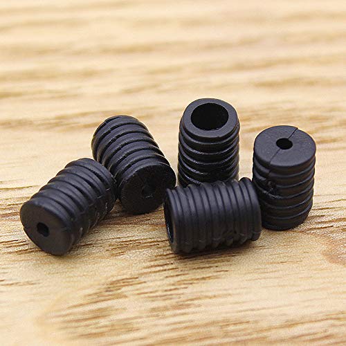 Moosth Cord Locks Plastic Toggles for Drawstrings Elastic Cord Buckles