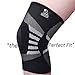 Nordic Lifting Knee Support Compression Sleeve for Women & Men, 2-Pack Knee Brace for Running Knee Pain, Compression Knee Brace, Workout Sports Knee Braces for Meniscus Tear, ACL & Arthritis Pain Relief - Gray, Small